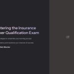 1 Mastering the Insurance Broker Qualification Exam