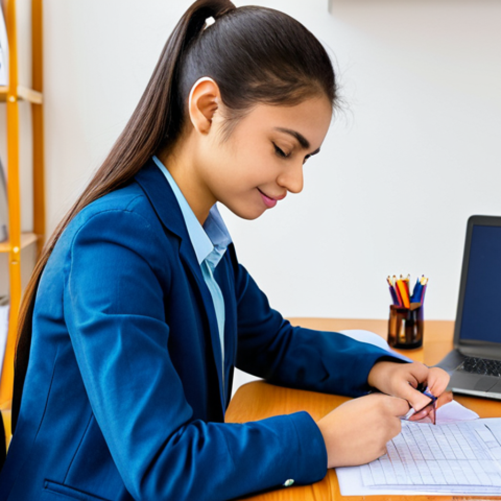 Preparing for Exam - Logistics Check**

"A student sitting at a desk, reviewing exam details on a laptop, fully clothed, appropriate attire, surrounded by study materials, a checklist on the desk, including items like pencils, ID, and admission ticket, well-organized, natural lighting, safe for work, professional setting, perfect anatomy, natural proportions, family-friendly, modest."

**