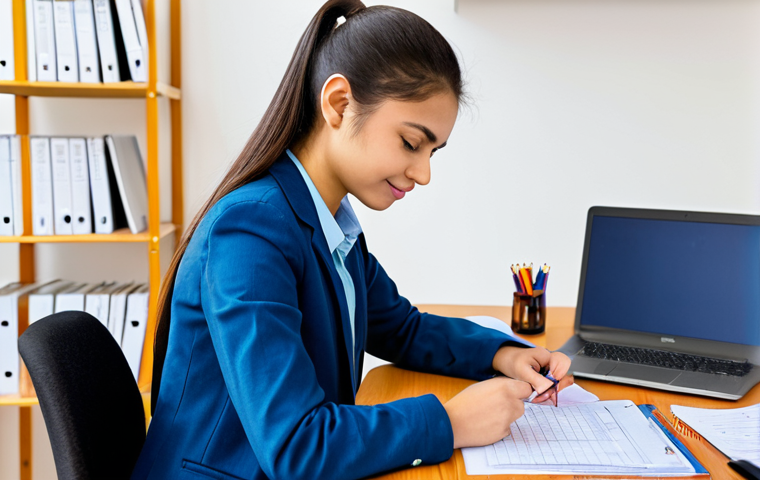 Preparing for Exam - Logistics Check**

"A student sitting at a desk, reviewing exam details on a laptop, fully clothed, appropriate attire, surrounded by study materials, a checklist on the desk, including items like pencils, ID, and admission ticket, well-organized, natural lighting, safe for work, professional setting, perfect anatomy, natural proportions, family-friendly, modest."

**