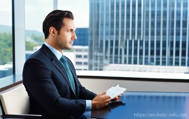 보험중개사 실기시험에서 자주 묻는 질문 - **Ethical Guidance and Client Focus:**
    "A diverse, professional insurance broker (mid-30s to 40s...