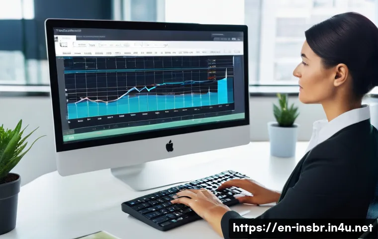 보험중개사 필수 준비 도구와 장비 - **Prompt:** A professional, focused female insurance broker in her late 30s, dressed in business cas...