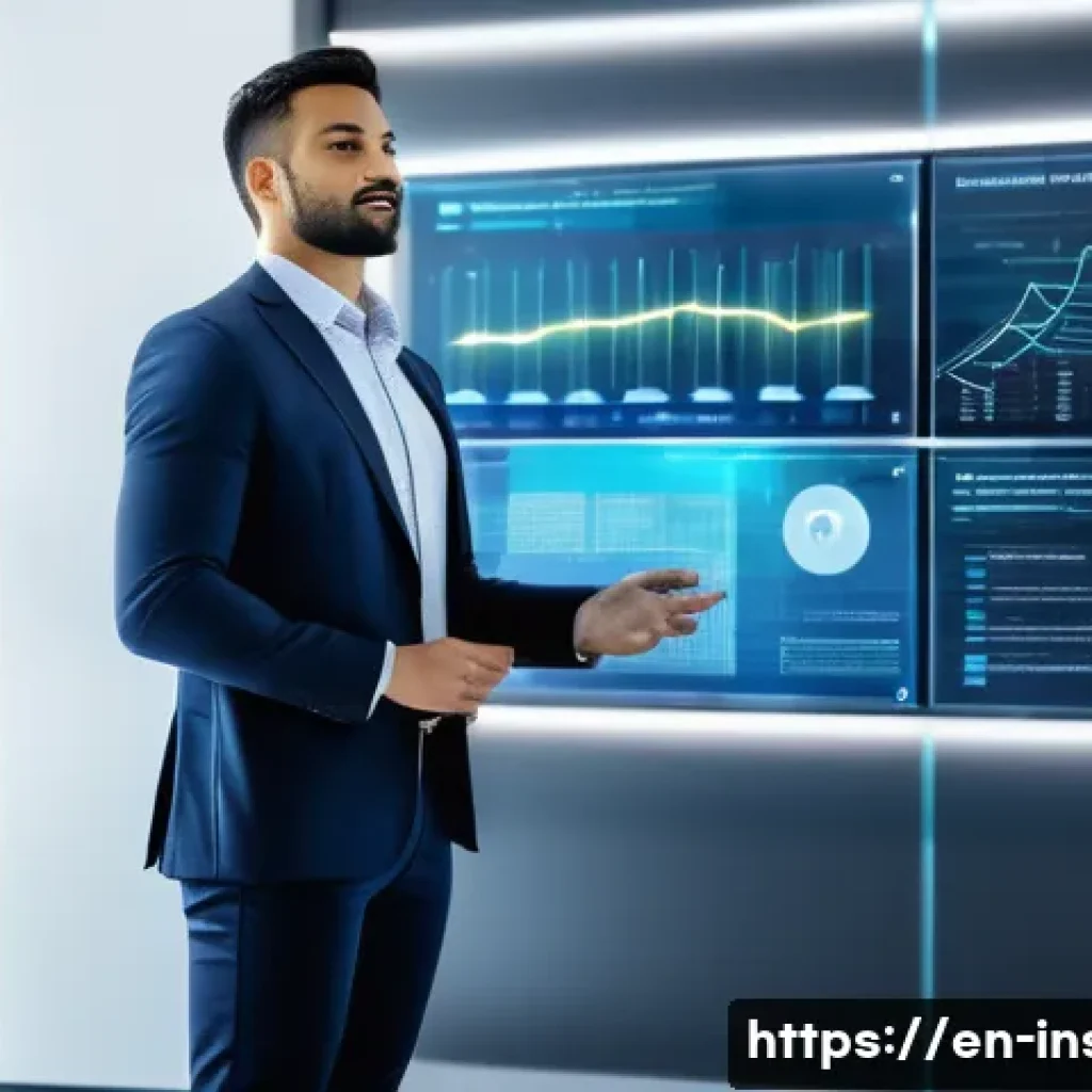 보험중개사 자격증으로 가능해진 경력 옵션 - A confident and diverse insurance professional, dressed in smart business casual attire, stands in a...